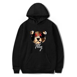 Cute Lily Bear Hip Hop Sports Hoodie Sweatshirt Jumper